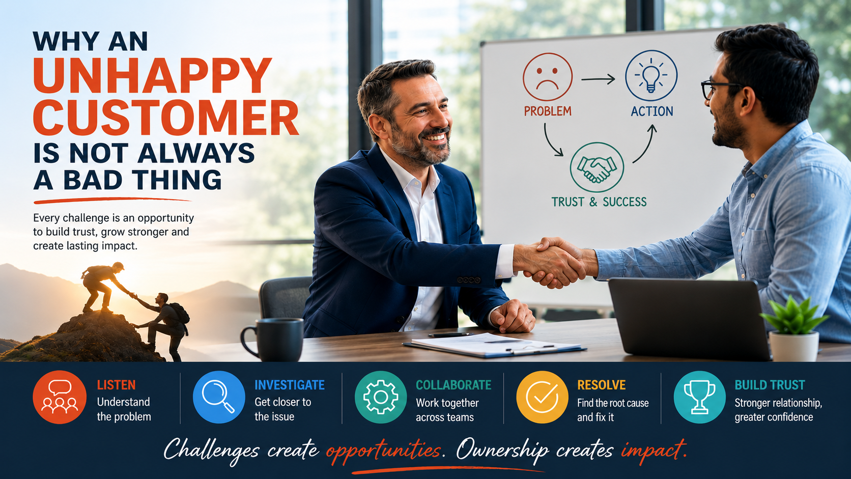 A unhappy customer is not always a bad thing